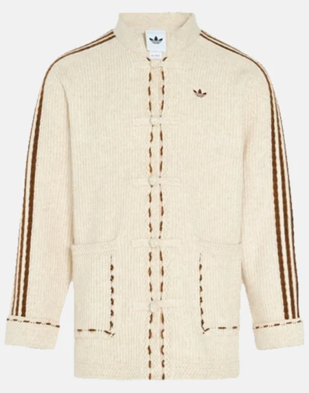 Adidas CNY Beige Knitted Jacket