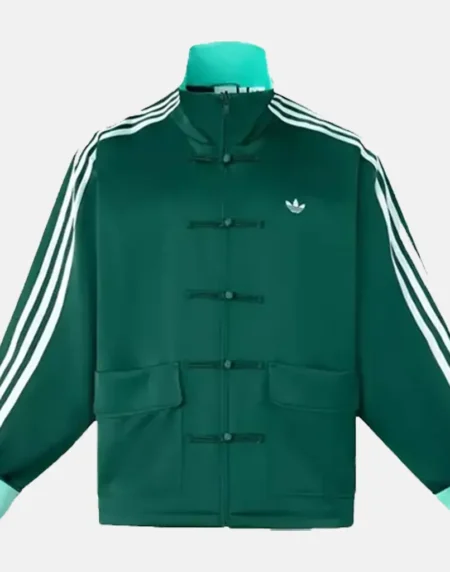 Adidas CNY Green Polyester Jacket