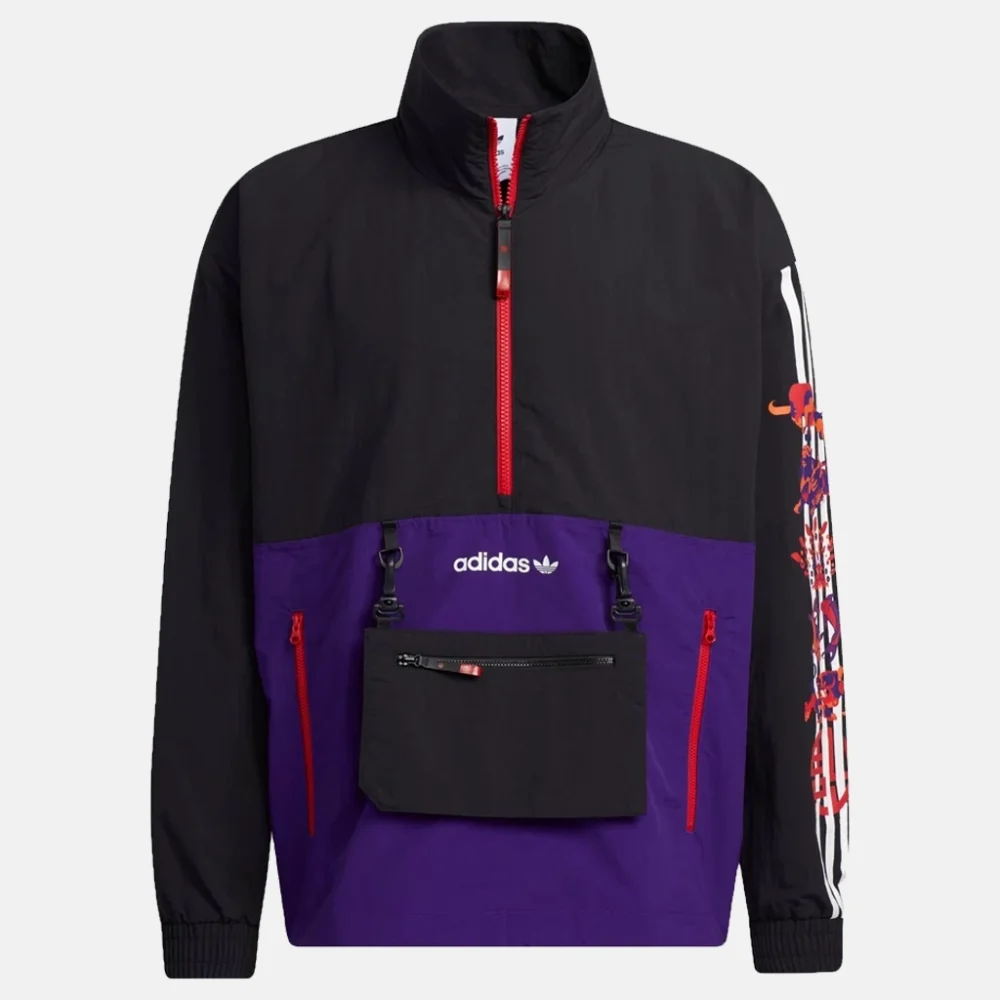 Adidas CNY Half Zip Windbreaker Jacket