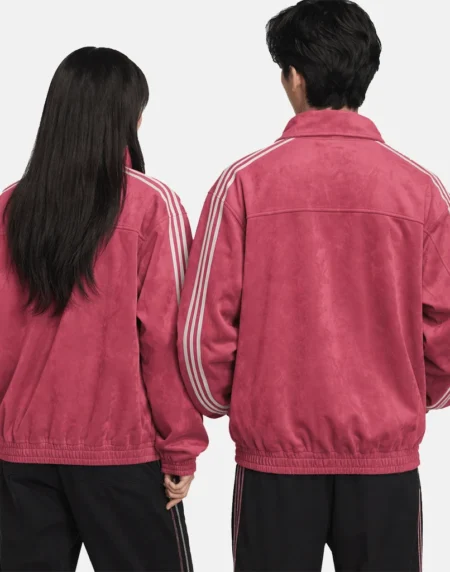 Adidas Chinese New Year Burgundy Jacket Back
