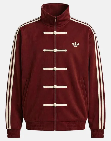 Adidas Chinese New Year Dark Burgundy Jacket
