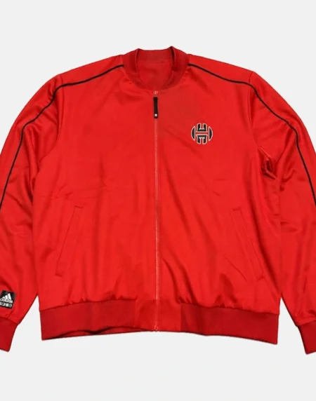 Adidas James Harden Chinese Orange Bomber Jacket