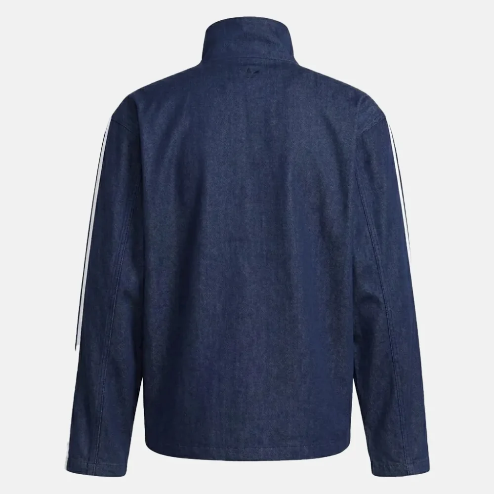 Adidas Original Tang Chinese New Year Blue Denim Jacket Back