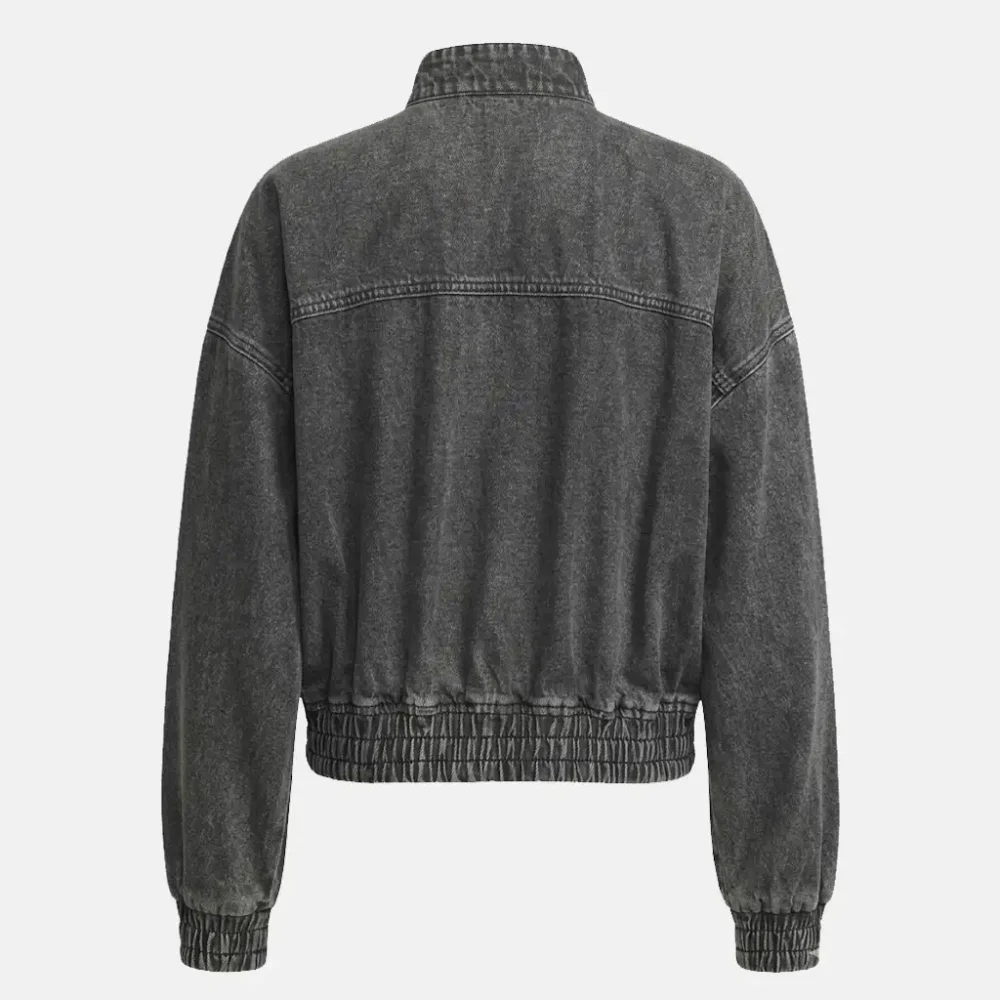 CNY Adidas China Grey Denim Jacket Back