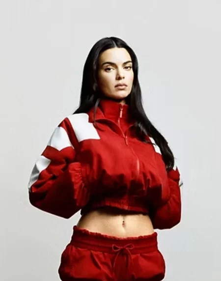 Kendall Jenner Adidas Red Jacket