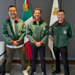 Unisex Adidas 2026 Mexico Worker Cotton Jacket in Green