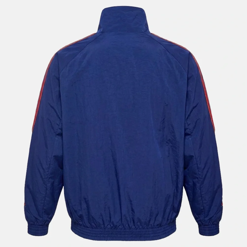 adidas Originals AS Roma Icons Blue Jacket Back