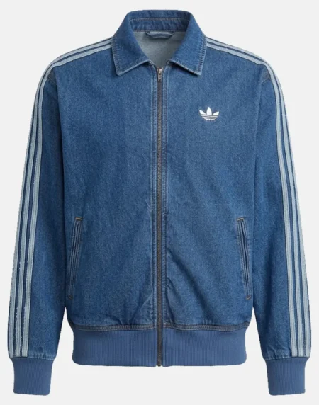 adidas Originals Firebird Blue Denim Track Jacket