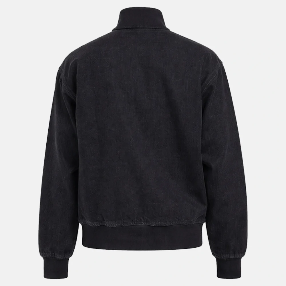 adidas Originals Firebird Denim Black Track Top Back