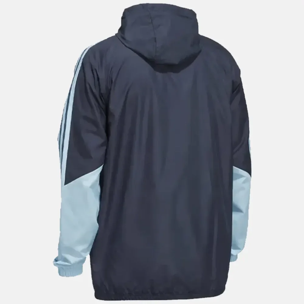 FIFA World Cup 26 Adidas Argentina Blue Jacket Back