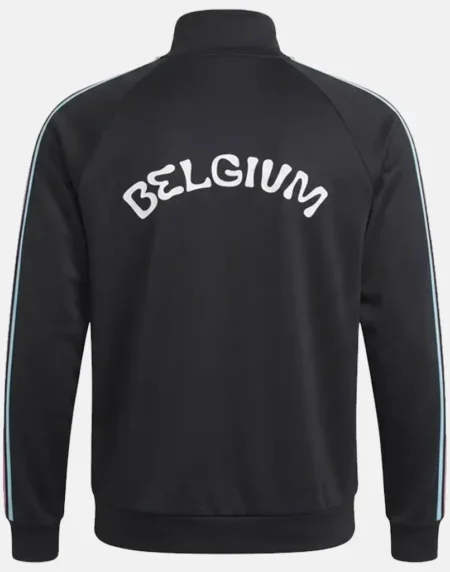 FIFA World Cup 26 Adidas Belgium Black Jacket Back