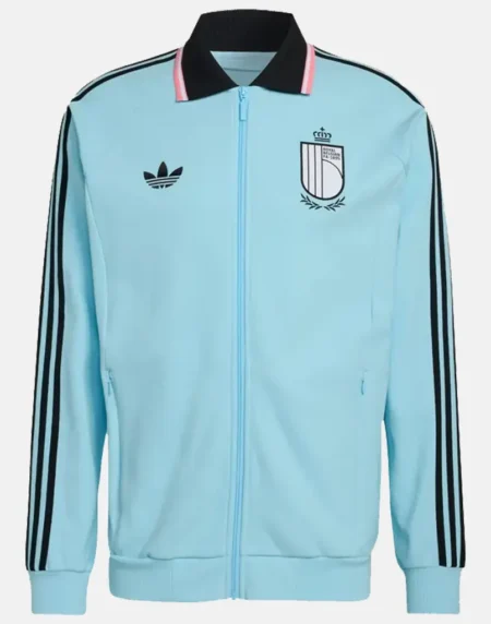 FIFA World Cup 26 Adidas Belgium Light Blue Jacket