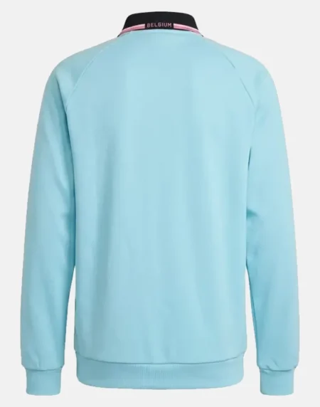 FIFA World Cup 26 Adidas Belgium Light Blue Jacket Back