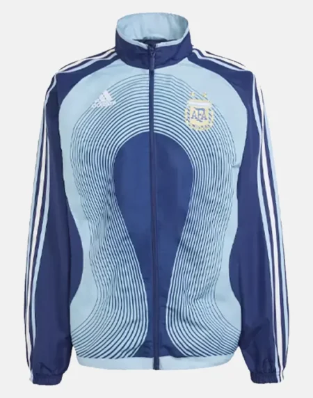 FIFA World Cup 26 Adidas Blue Argentina Away Jacket