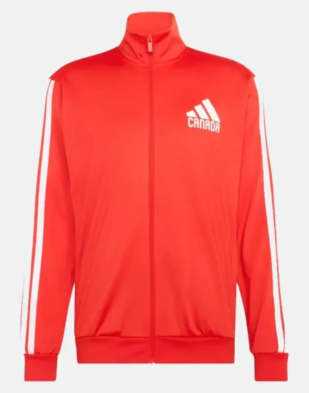 FIFA World Cup 26 Adidas Canada Red Track Jacket