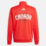 FIFA World Cup 26 Adidas Canada Red Track Jacket Back