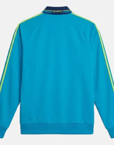 FIFA World Cup 26 Adidas Colombia Away Anthem Jacket Back