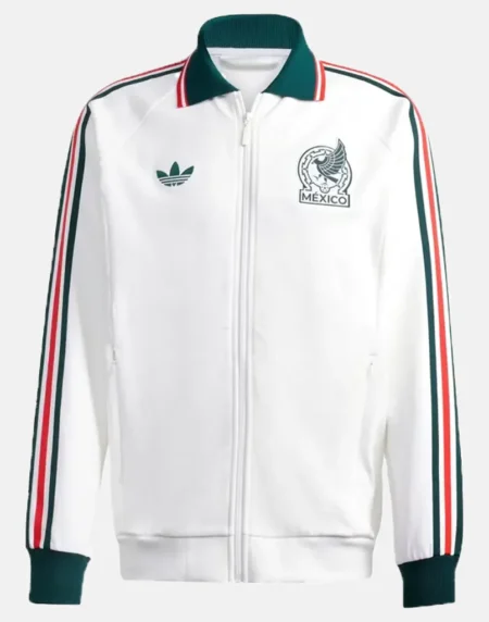 FIFA World Cup 26 Adidas White Mexico Away Jacket