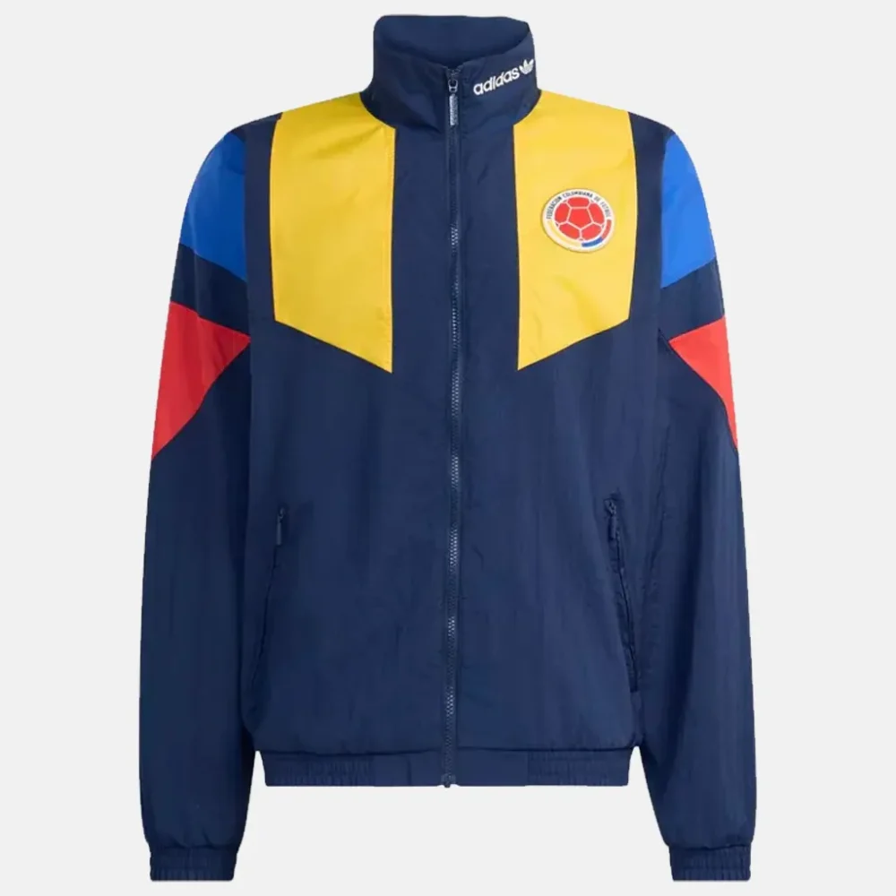 FIFA World Cup 26 Colombia EQT Blue Track Jacket