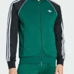 Adidas Adicolor Classics SST Green Front Jacket