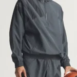 Adidas Anthony Edwards Anorak Front Hoodie
