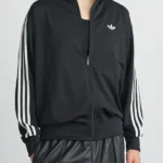 Adidas Firebird Black Front Jacket