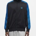 Adidas Firebird Black Front Track Jacket