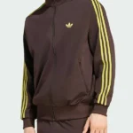 Adidas Firebird Brown Front Jacket