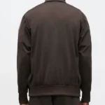 Adidas Firebird Coffee Brown Back Jacket