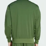 Adidas Firebird Olive Green Back Jacket