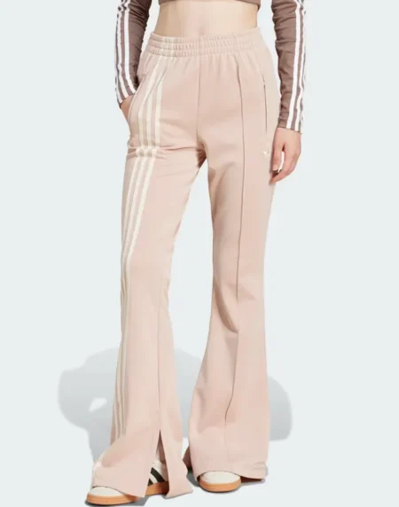 Adidas Flared Firebird Beige Pants