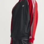 Adidas Loose Mesh Red Track Top