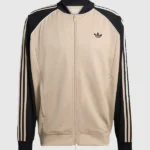 Adidas Mesh Beige Track Top