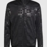 Adidas Monogram All Over Black Track Jacket