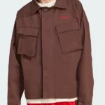 Adidas Originals Regular Cotton Front Coat