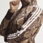 Adidas Snake Print Front Track Jacket