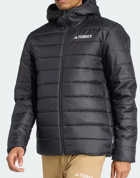 Adidas Terrex Black Puffer Front Jacket