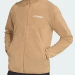 Adidas Terrex Natural Multi Essentials Beige Front Jacket