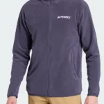 Adidas Terrex Natural Multi Essentials Navy Blue Front Jacket