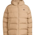 Adidas Tonal Beige Puffer Jacket