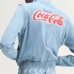 Adidas X Coca Cola Denim Back Track Top