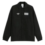 Adidas x Oasis Tour Coach Black Jacket