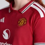 Manchester 26 Cropped Red Jersey