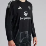 Manchester Home Goalkeeper Black Jersey