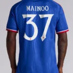 Manchester Mainoo UCL Blue Jersey