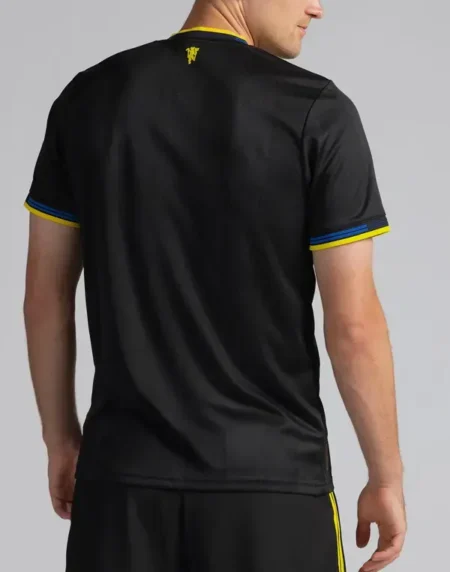 Manchester United Authentic Back Black Jersey