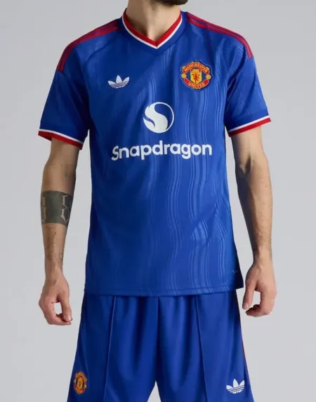 Manchester United Away Blue Shirt