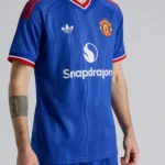 Manchester United Away Blue T Shirt