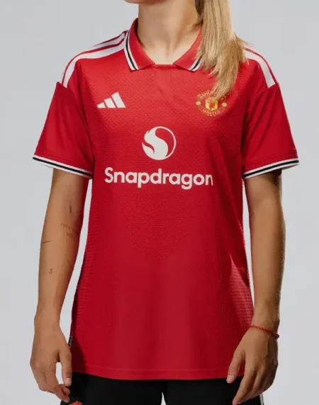 Manchester Women Authentic Red T-Shirt