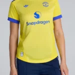 Manchester Women Goalkeeper Yellow T Shirt